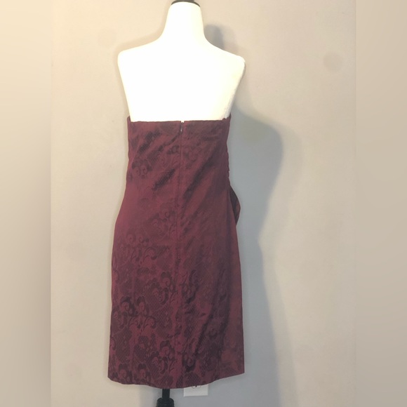 Paisley Print Pocketed Strapless Dress - Picture 13 of 13